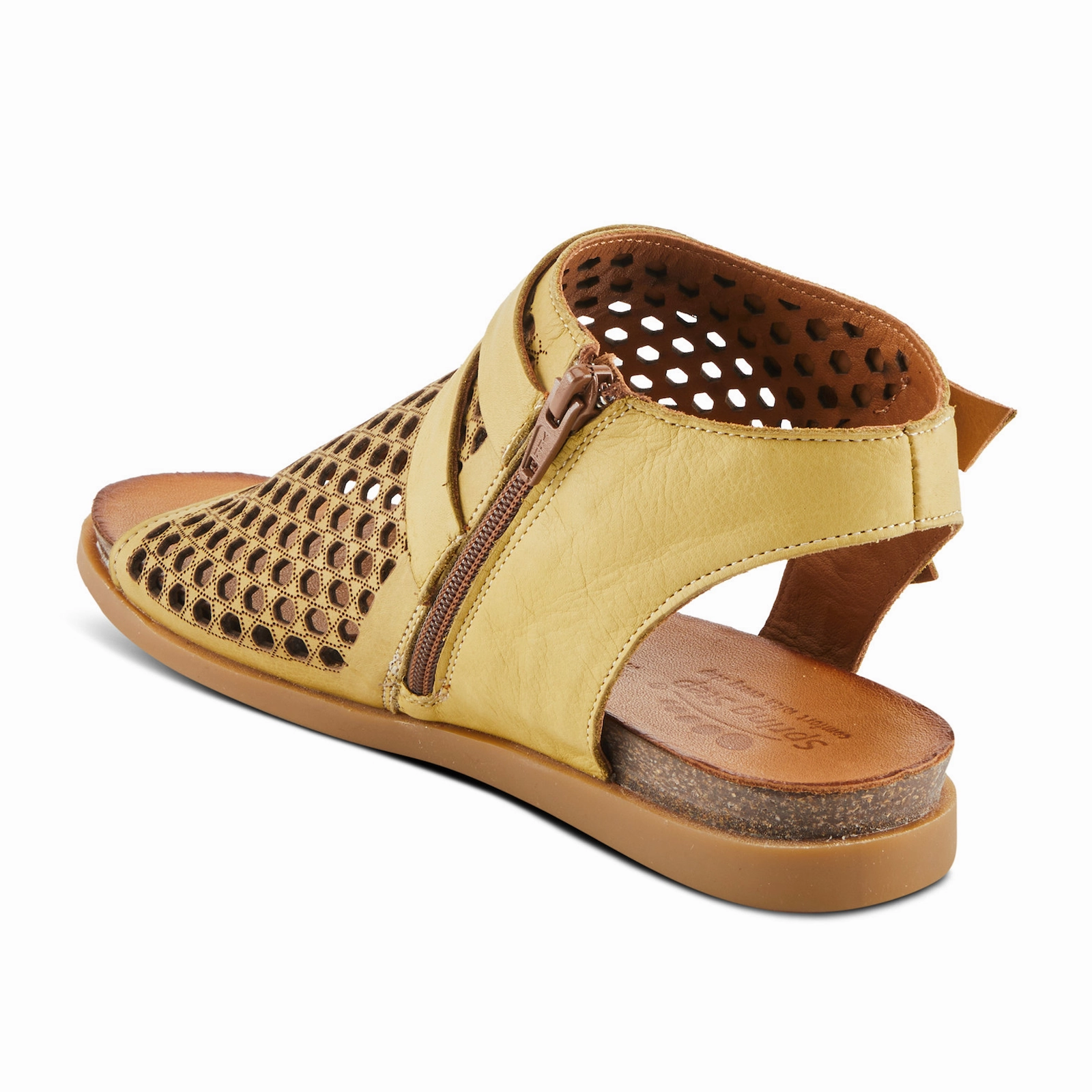 Spring Step Covington Backstrap Sandal (Women) - Pistachio Comfortable Support