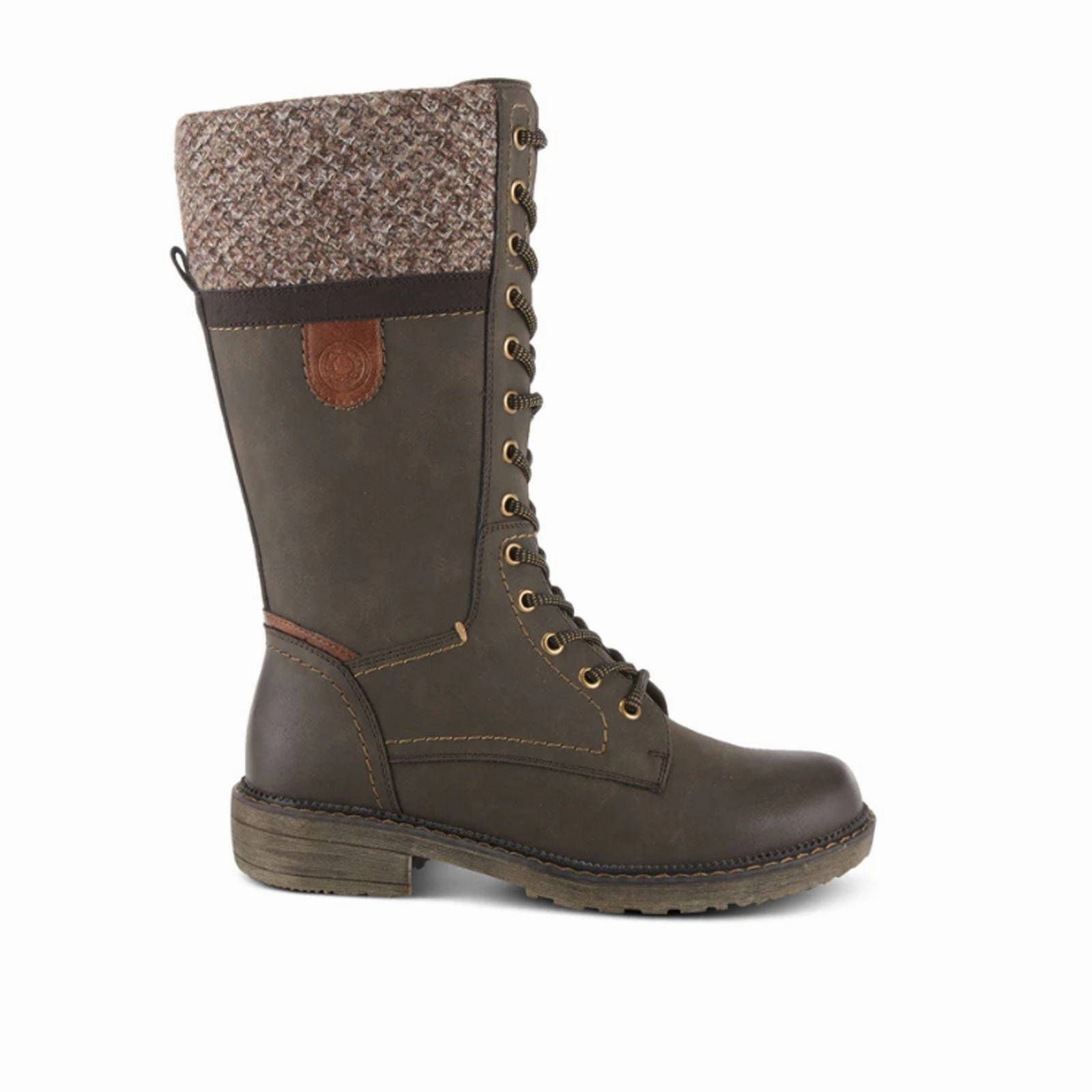Slow Step Spring Step Yosemite Tall Boot (Women) - Dark Brown