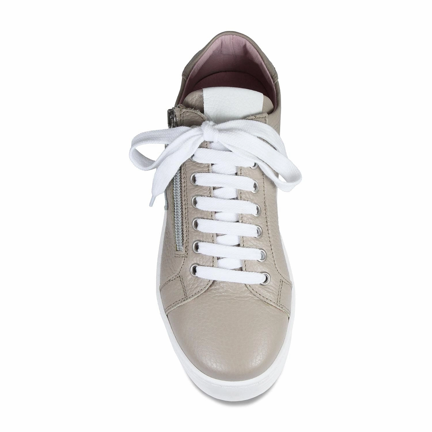 Foam Midsole Agile Star: Pale Taupe Leather