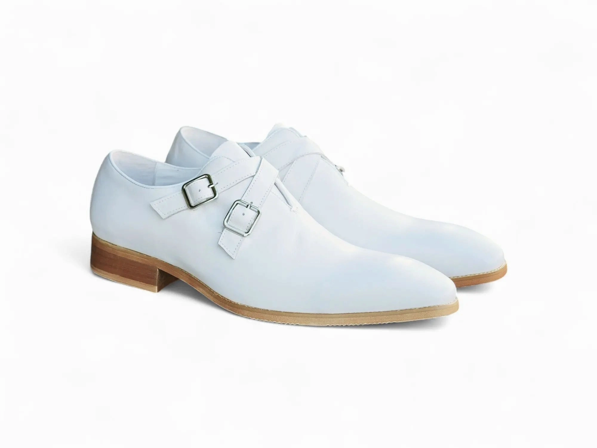 KS503-60 Mocassins en cuir ?? sangle crois??e Carrucci Casual Fit Reliable Fit
