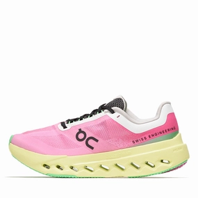 Women's On Cloudsurfer Next - Pink/Limelight Step Power Autumn Fashion