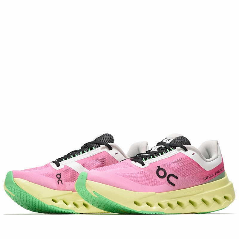 Art Stop Women's On Cloudsurfer Next - Pink/Limelight