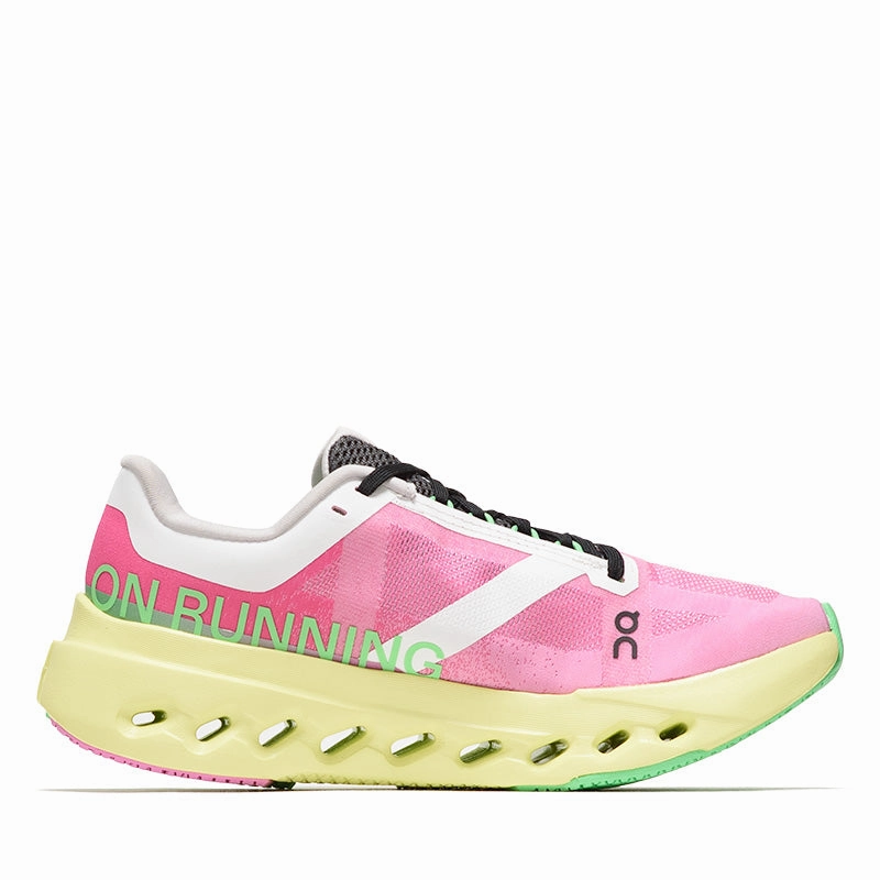 Wide Path Clear Step Women's On Cloudsurfer Next - Pink/Limelight