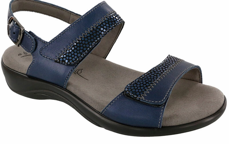 SAS Women`s Nudu - Navy Anti Slip Feature Dynamic Fit Construction