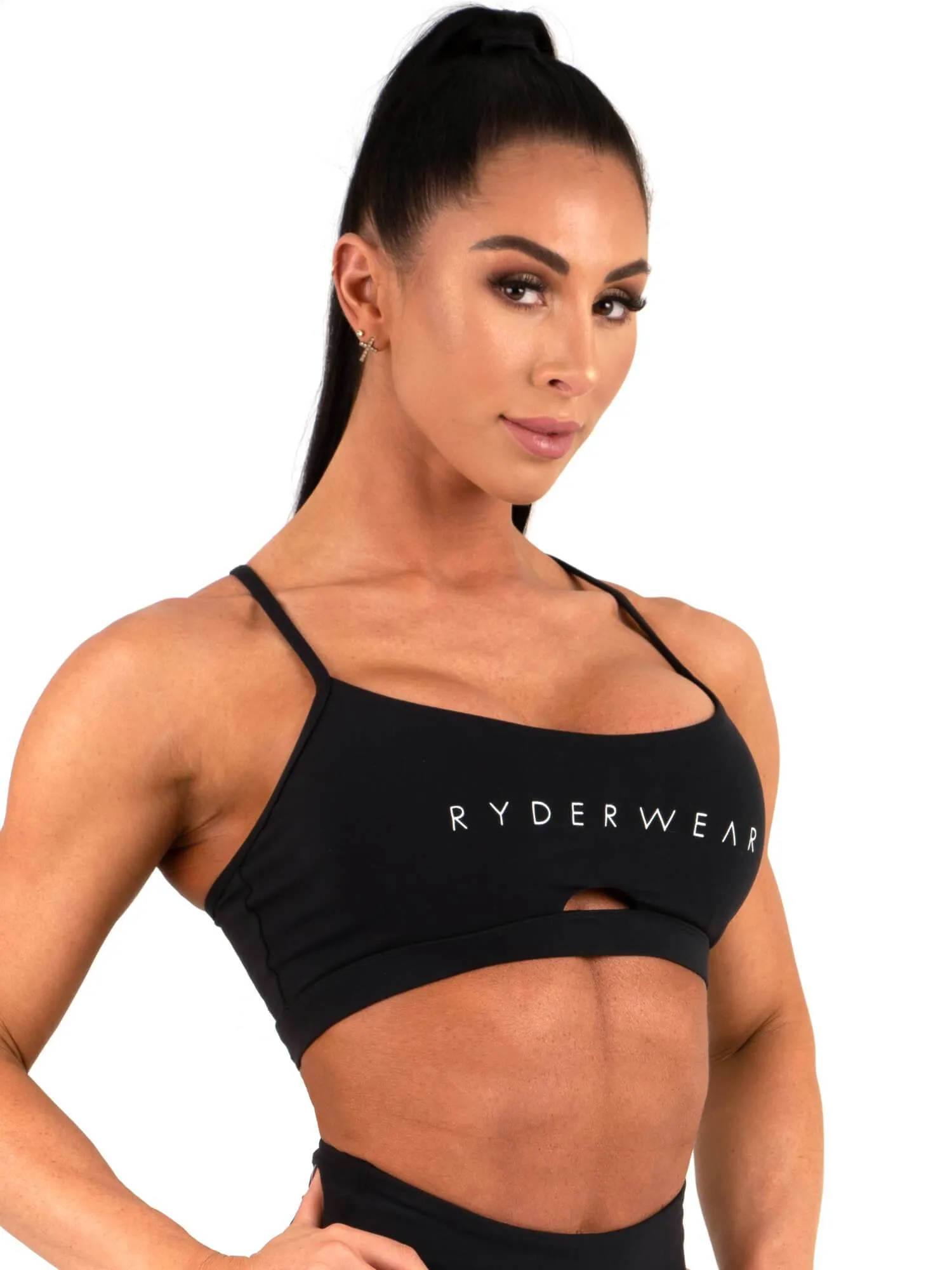 Staples Sports Bra - Black Wear under clothes Strapless seams