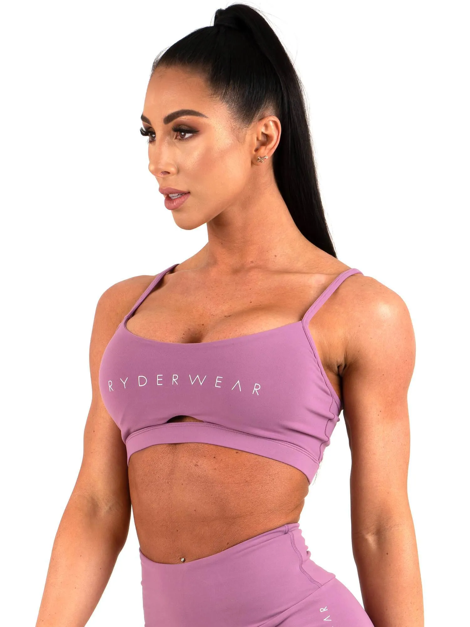 Nursing Staples Sports Bra - Purple