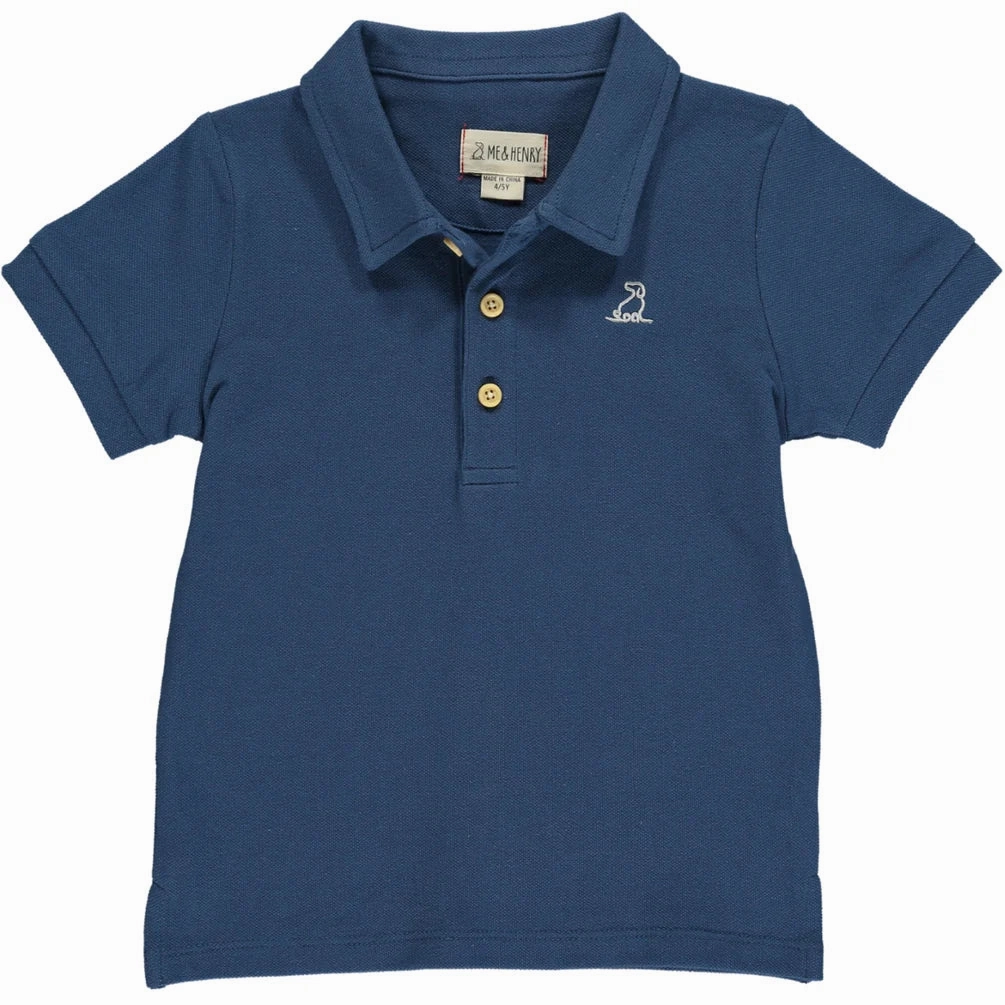 Starboard Navy Polo Sports kids' apparel School going kids' wear