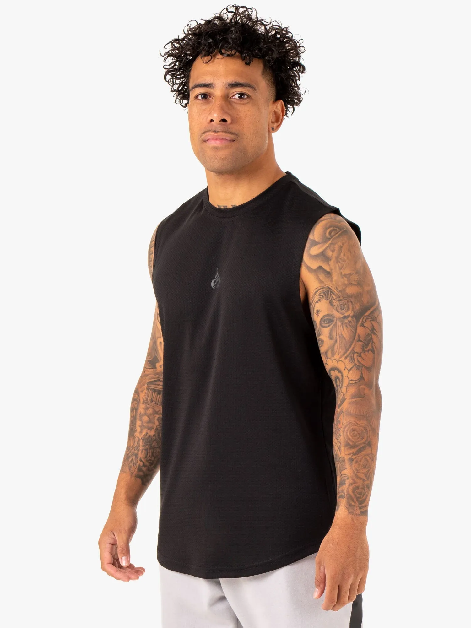 magnetic Communication - enabled Enhance Muscle Tank - Black