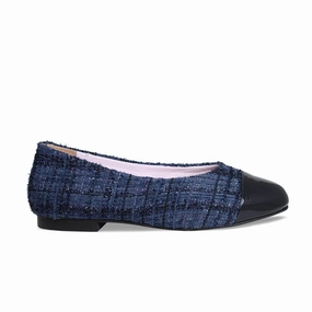 Luna: Navy Tweed & Patent Park Picnic
