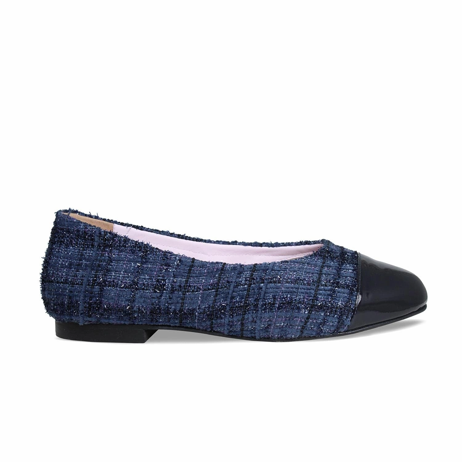 Luna: Navy Tweed & Patent Park Picnic