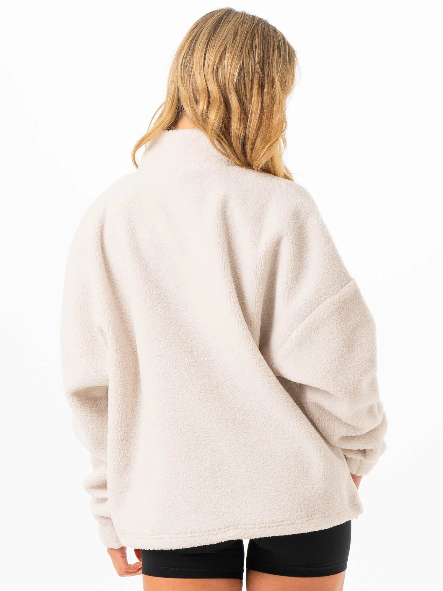 Unisex Teddy Jumper - Bone Stylish Insulation