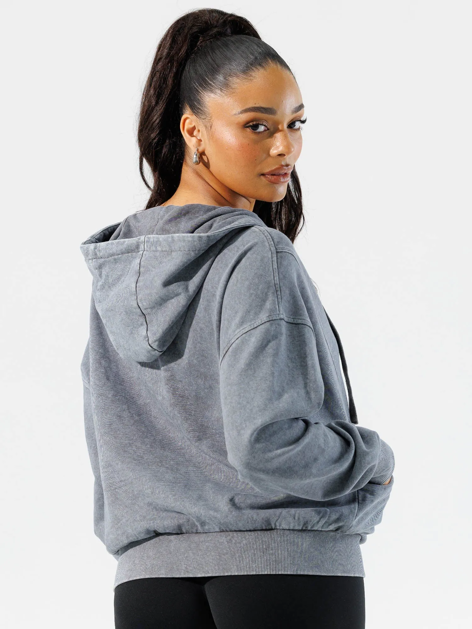 Stonewash Track Jacket - Charcoal Ultimate Jacket wedding ceremony