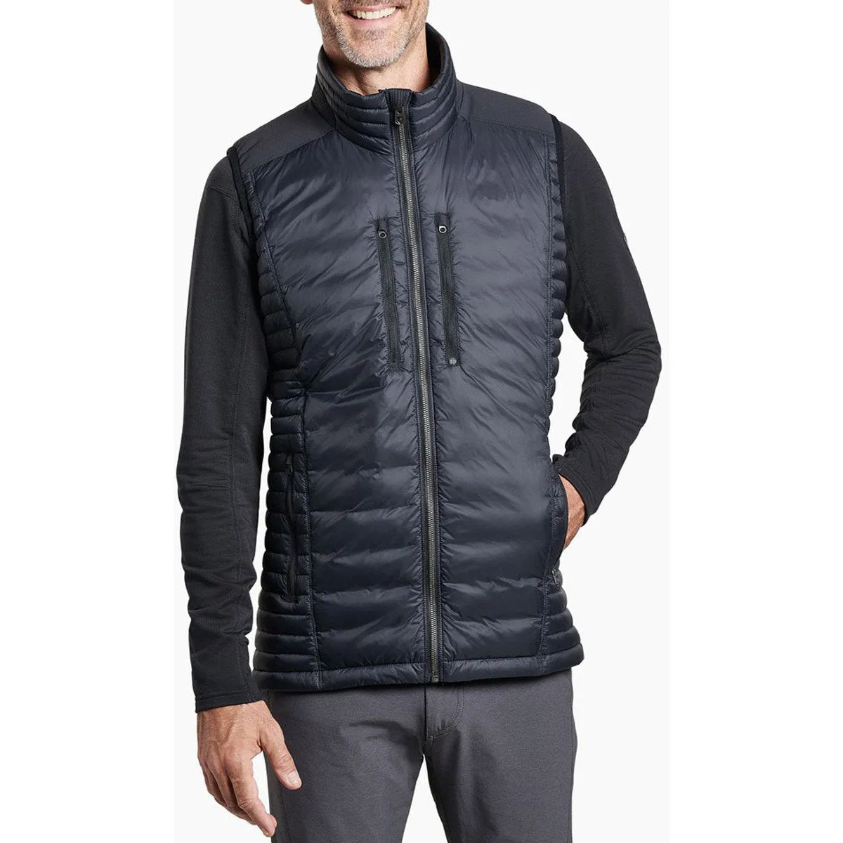 Men's Spyfire Vest Flexible Neckline subtle style