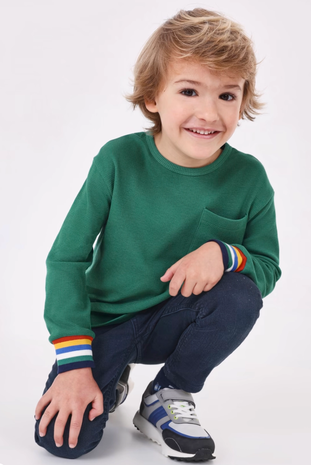 Long Sleeve T-shirt- Bosque holiday Sporty