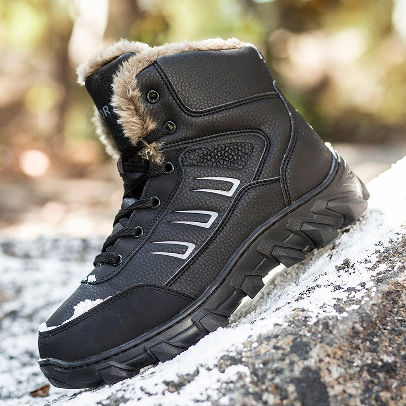 Heel Steady Men's Waterproof Snow Boots