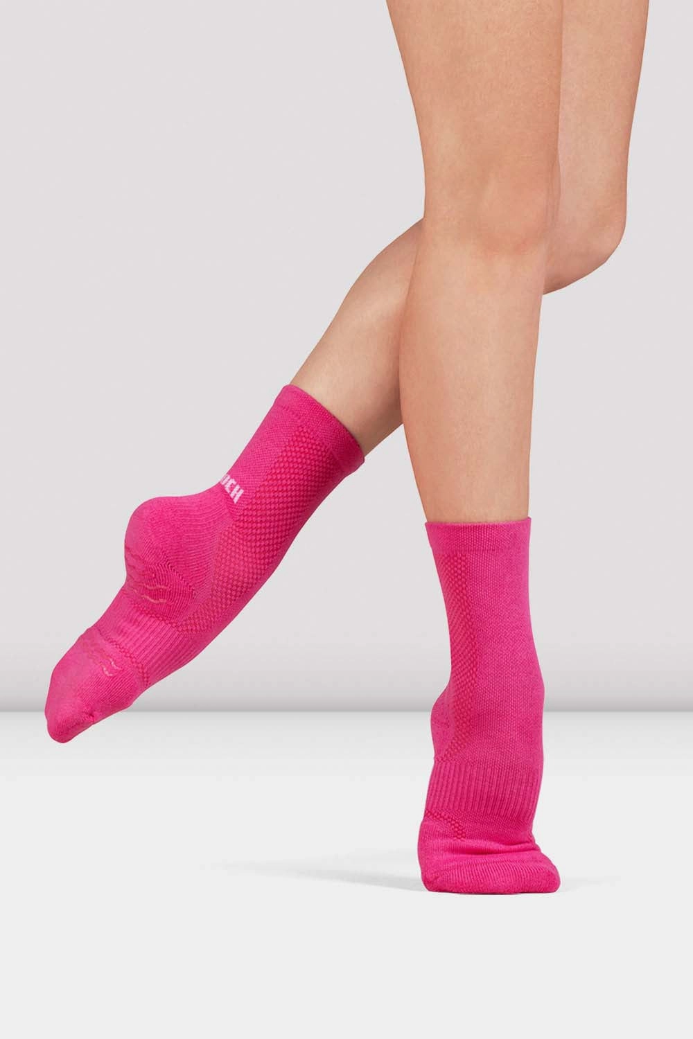 Active Gear Soft Pad Blochsox Crew Length Dance Sock