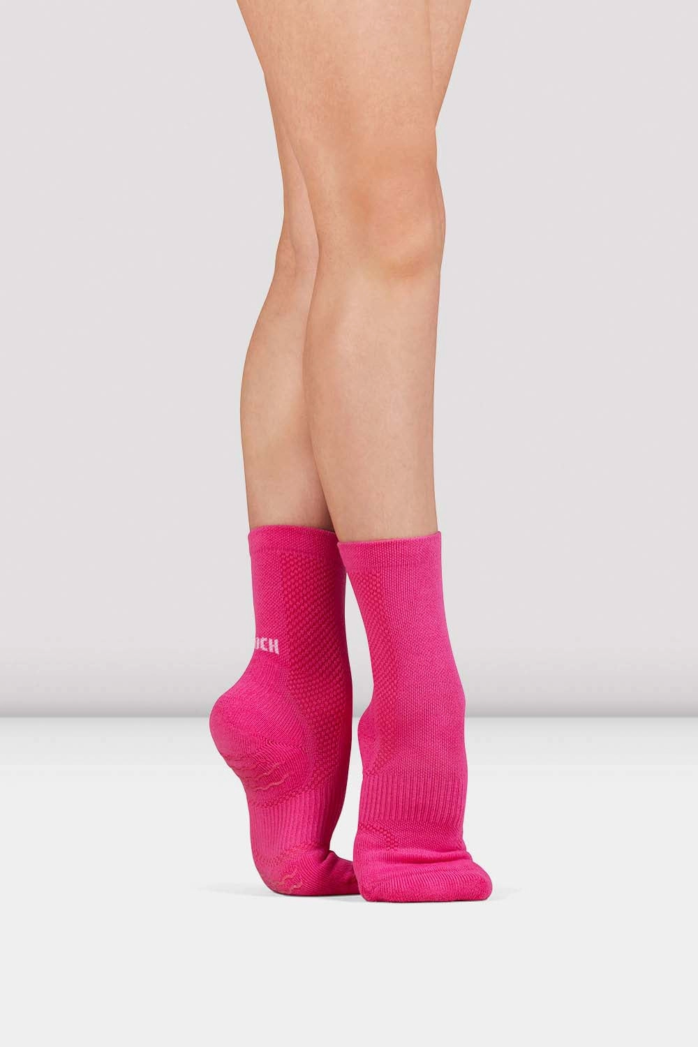 Blochsox Crew Length Dance Sock Impact Dispersing Design Stability frame