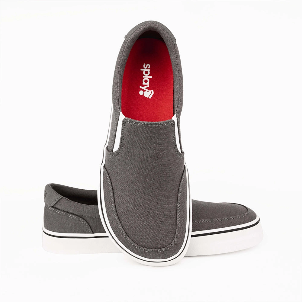 weekend use Calm Step STREETSTYLE Slip-On Gunmetal