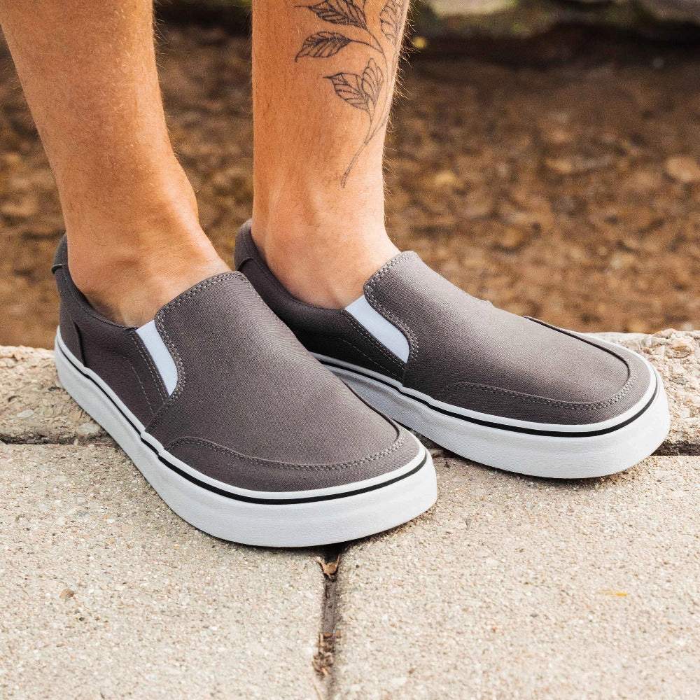 STREETSTYLE Slip-On Gunmetal Sock Liner Technology