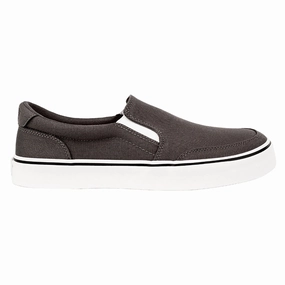 STREETSTYLE Slip-On Gunmetal Lace Option Walk With Ease