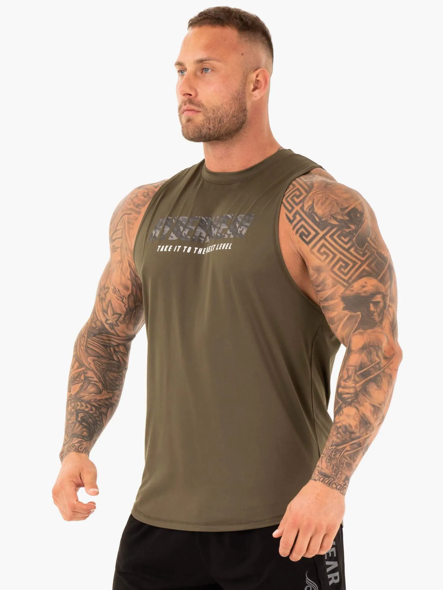 Customizable Strength Baller Tank - Khaki