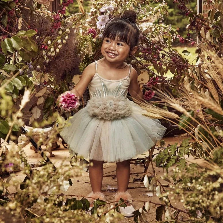 easy - care Elementary school kids' outfits Tutu Du Monde Baby Girl's BEBE Pixie Tutu Dress - Nougat