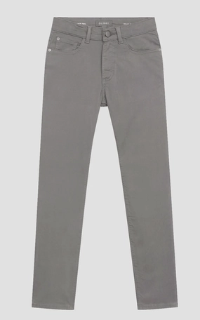 Brady Slim Pant | Slate Grey Low contrast children's clothes Unique