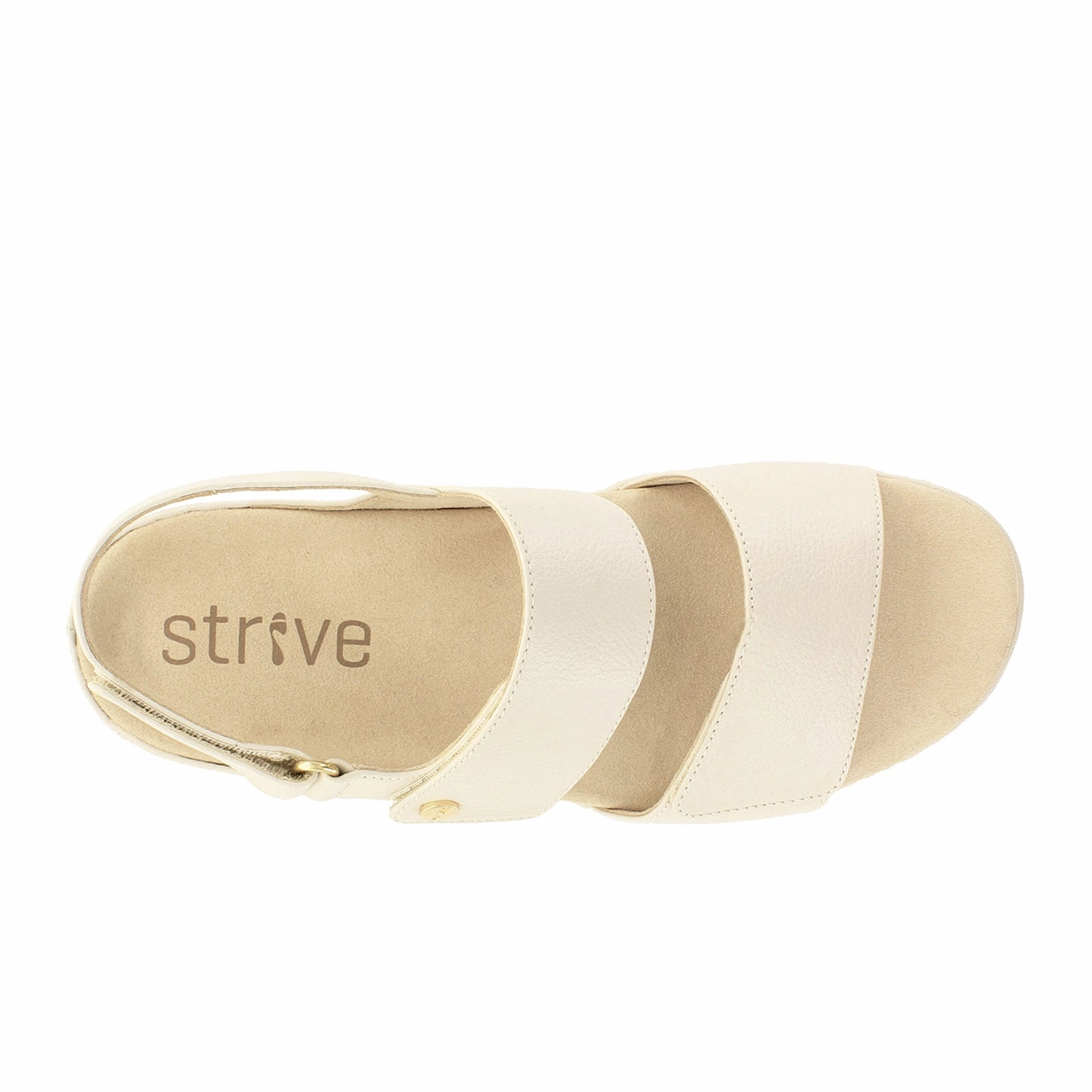 Perfect for Travel Effortless Slip-Ons Strive Riviera II Backstrap Sandal (Women) - Latte