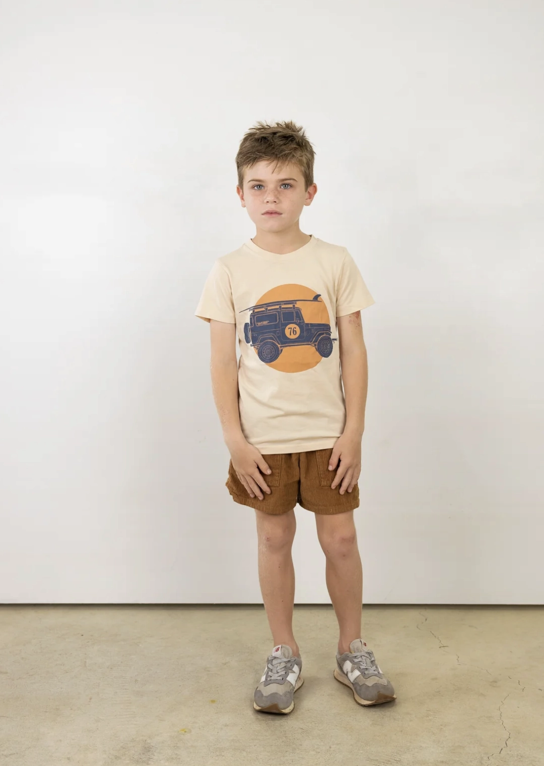 Trailblazer Tee Casual kids' attire Tasseled