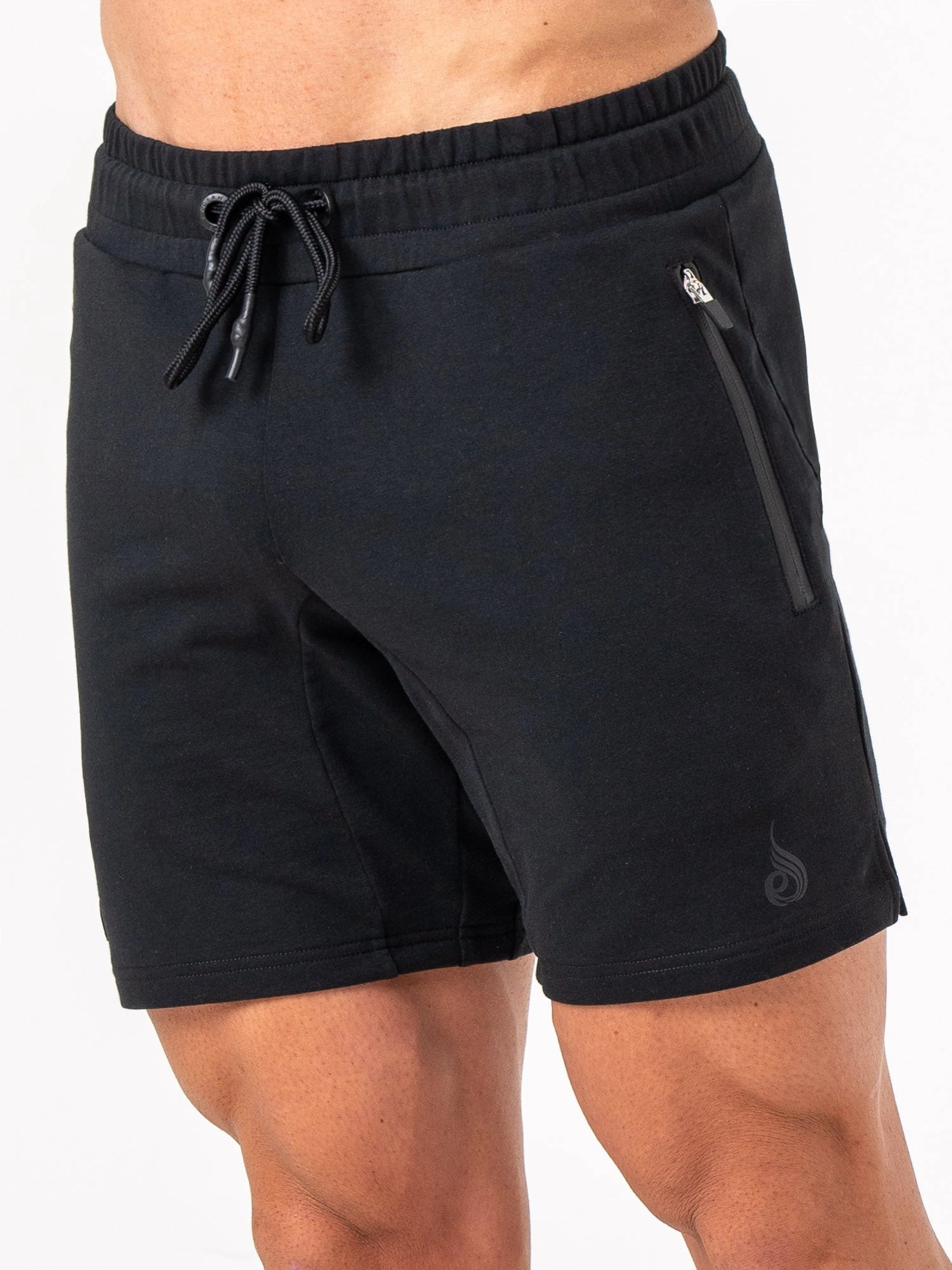 Comfortable Flex Work Ready Endurance Track Shorts - Black