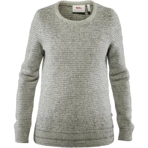 RecycledBlend Classic Crew Neck Women's Ovik Structure Sweater