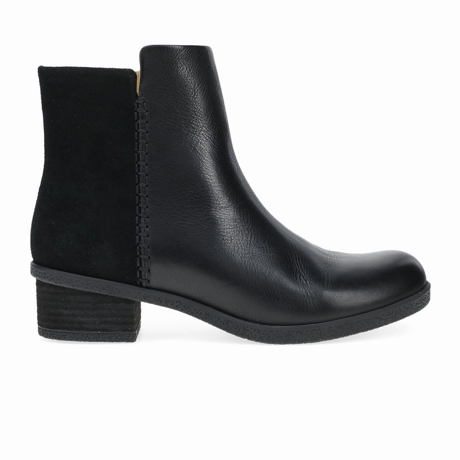 Timeless Support Dansko Denay Ankle Boot (Women) - Black Waterproof Milled