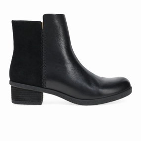 Timeless Support Dansko Denay Ankle Boot (Women) - Black Waterproof Milled