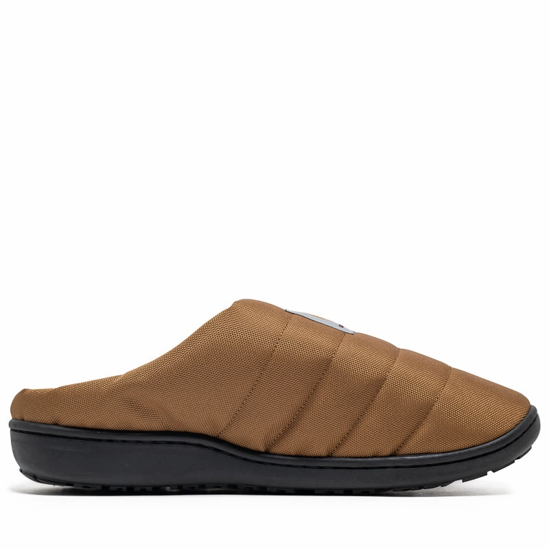 Italian Craftsmanship Practical Design SUBU x Carhartt WIP Cordura Slippers - Hamilton Brown