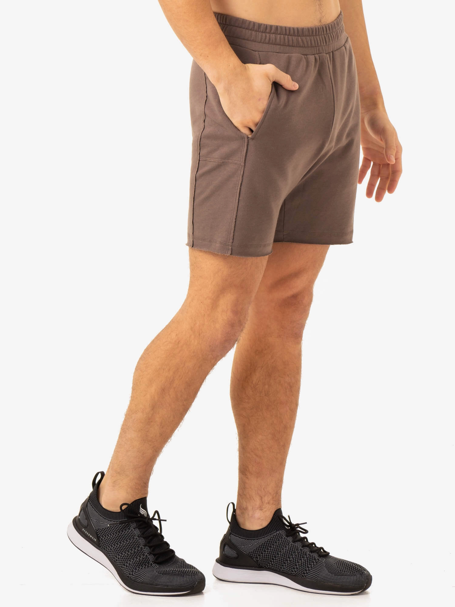 Pursuit Track Shorts - Taupe Lightweight Feel Easy Movement
