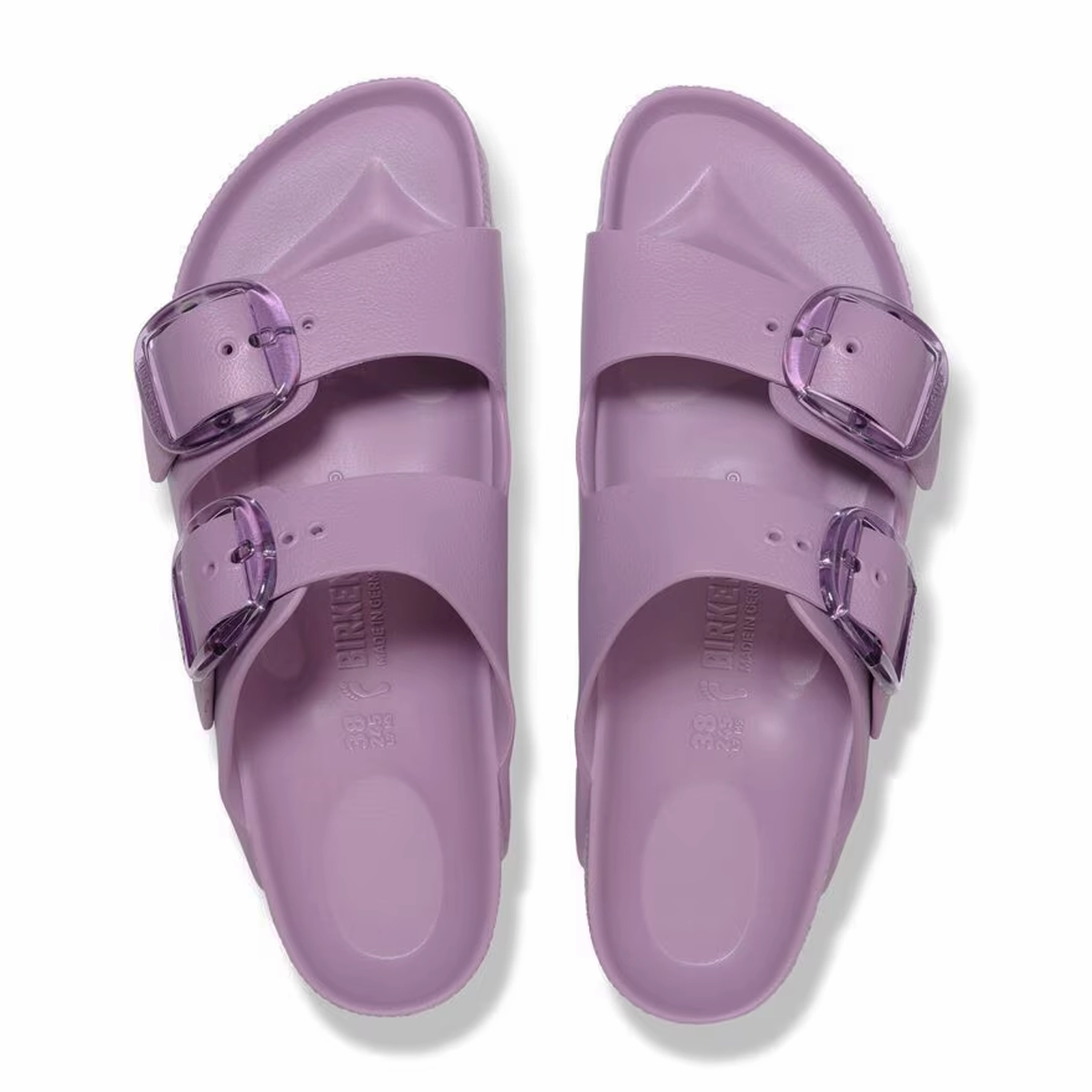 HighTop Birkenstock Arizona Big Buckle EVA Slide Sandal (Women) - Mauve