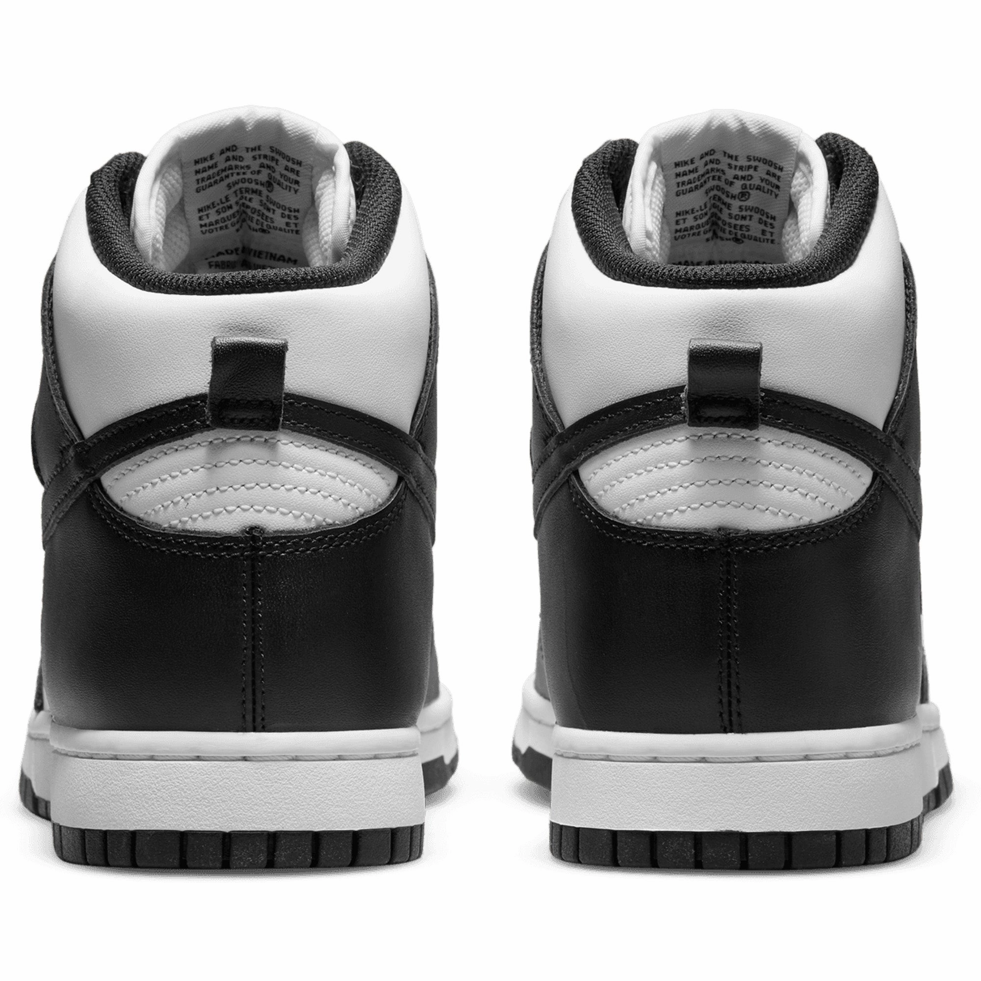 Nike Dunk High Retro - White/Black/Total Orange Quick Stride