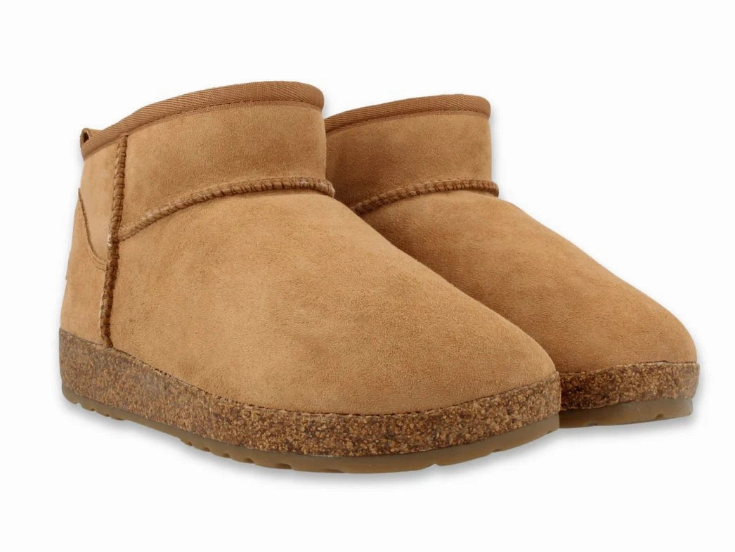 outdoor running option Nylon Stabilizer Plate Haflinger Elsa Chestnut Shearling Bootie