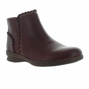 Green Lane Quiet Park Comfortiva Fallston Ankle Boot (Women) - Mosto Red