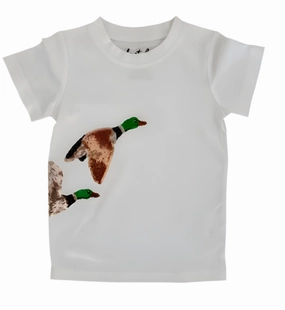 Carrie Sequin Classic Tee || Mallard Travel wear for children