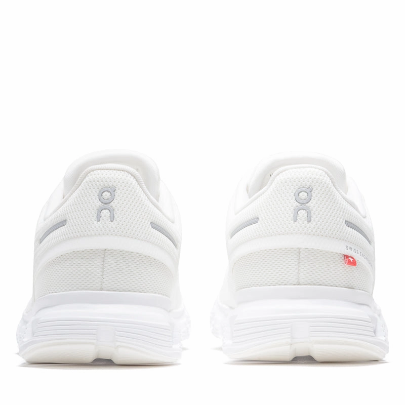 Women's On Cloud 6 - White/White Drawstring Lace Fresh Breeze