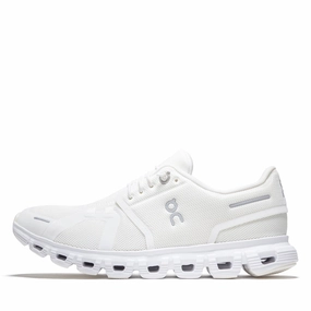 Women's On Cloud 6 - White/White Comfortable Design Trend Sprint