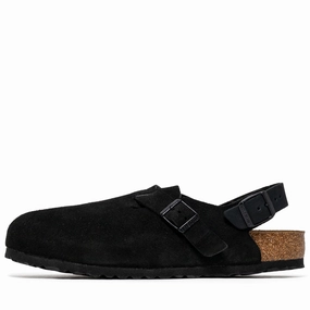 Cozy Lane Birkenstock Tokio Suede - Black