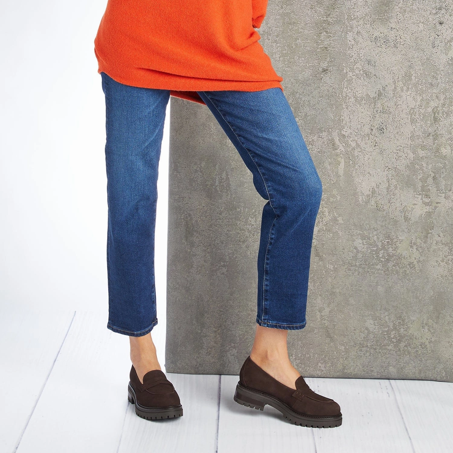 Fashion Staple Shoes art show Talent: Chocolate Suede