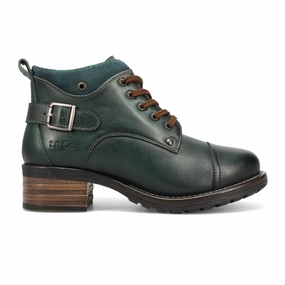 Padded Taos Mini Crave Ankle Boot (Women) - Deep Teal Green