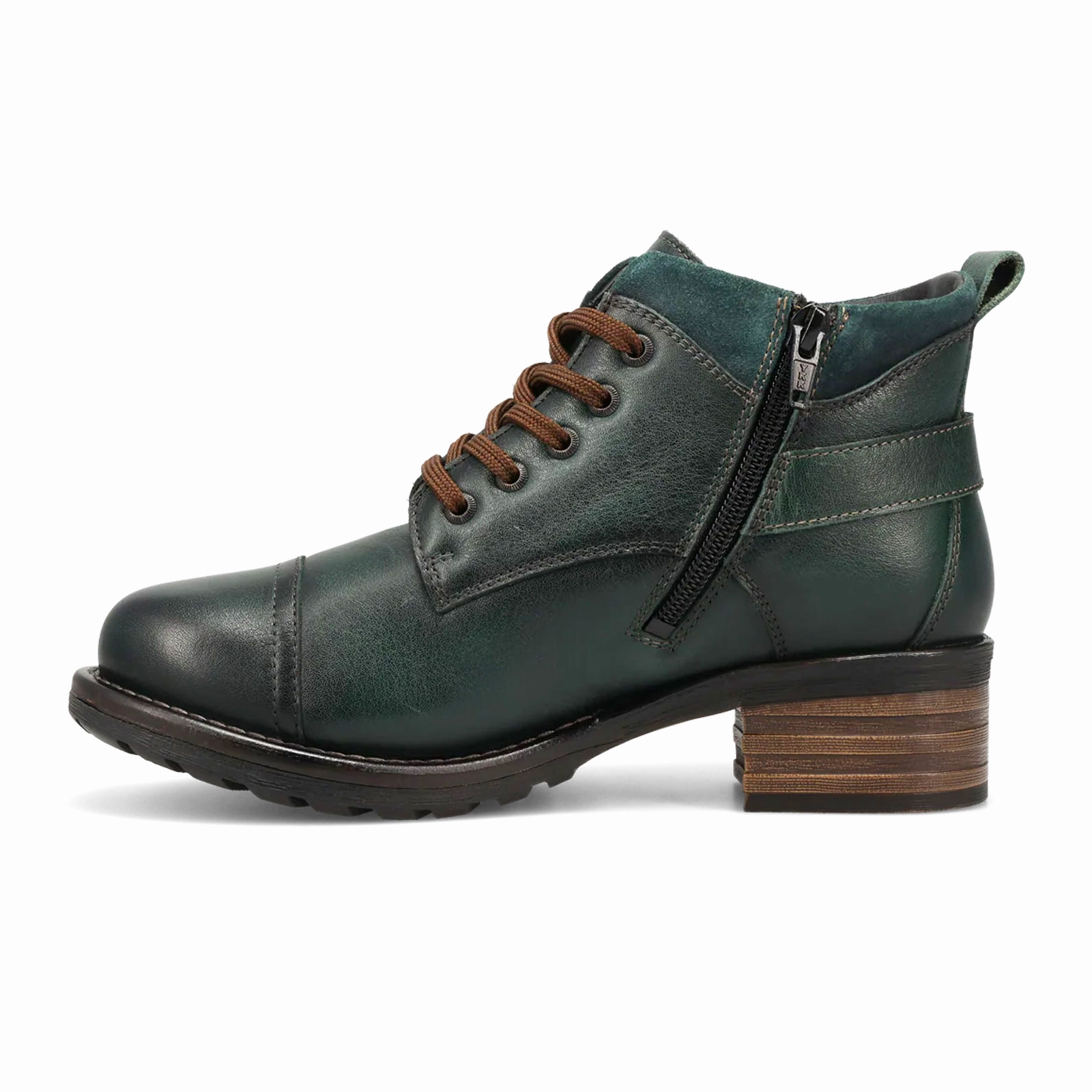 Taos Mini Crave Ankle Boot (Women) - Deep Teal Green Toe Steady Party Ready