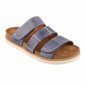 Taos Tremendous Slide Sandal (Women) - Dark Blue Stable Structure