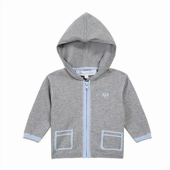 Tartine et Chocolat Baby Sweater w/ Hood Camouflage wear for kids Sustainable