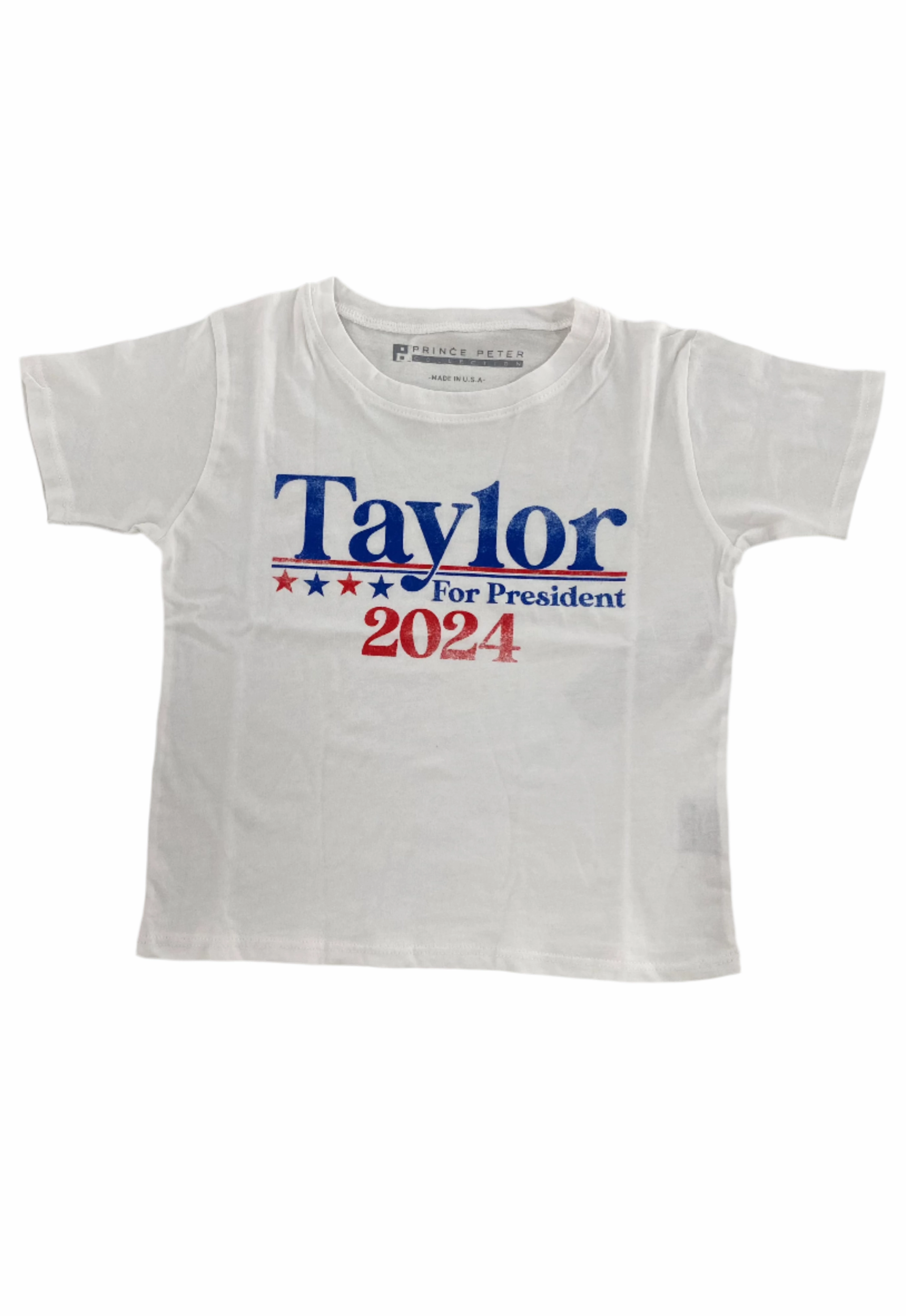 Taylor Swift Election Tee Polyester blended kids' apparel