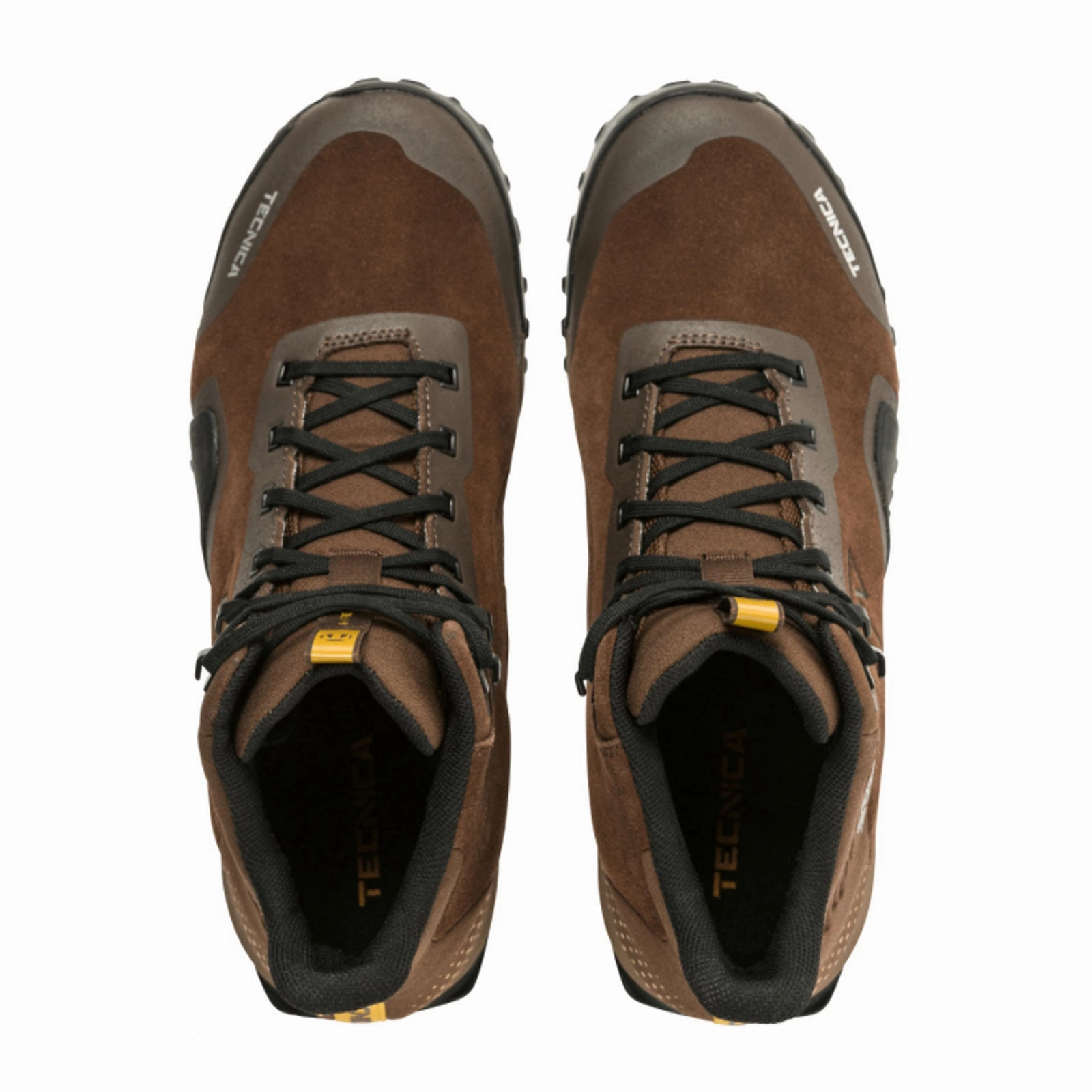 Leather Upper Tecnica Magma Mid GTX Hiking Shoe (Men) - Dark Savana/My Fieno